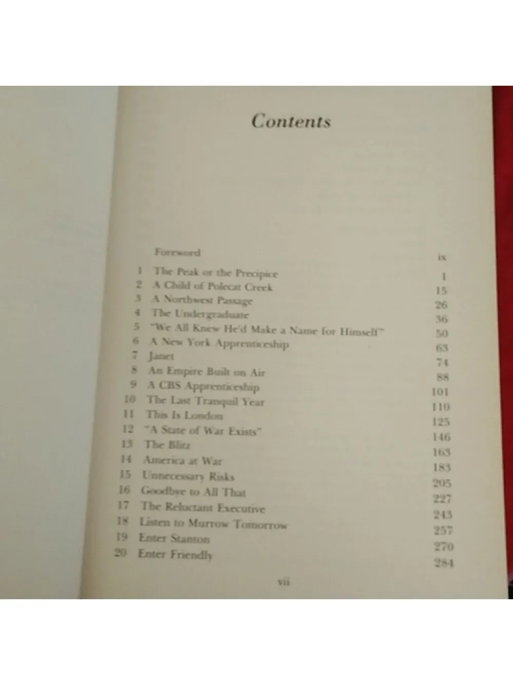D- Edward R.Murrow